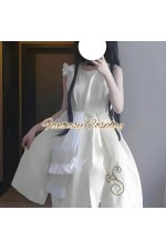 Identity V Little Girl Alice DeRoss Pandora White Dress Cosplay Costume